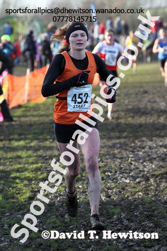 Senior womens Northern Cross Country  Championships, Pontefract. Photo: David T. Hewitson/Sports for All Pics